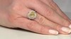 Anillo en oro con Diamante amarillo SI2 (CIRARI)