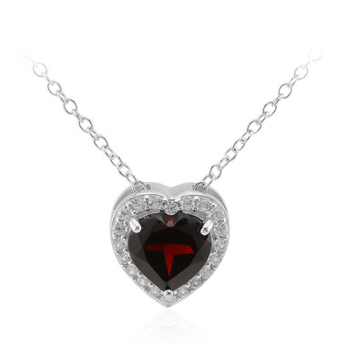 Collana in argento con Granato
