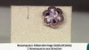 Pendientes en plata con Cuarzo rosa (SAELOCANA)