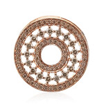 SI1 Argyle-Rose de France-Brillant-Goldanhänger (Annette)