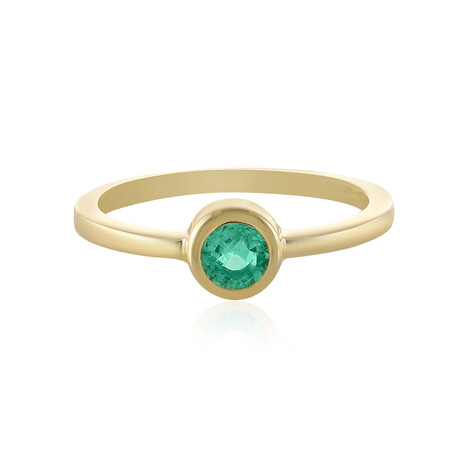 Bague en or et Emeraude de Russie