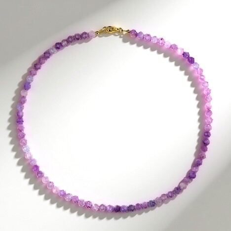 Collana in argento con Kunzite