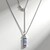 Collana in argento con Fluorite Bicolore (Adela Silber)