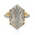 14K SI1 (G) Diamond Gold Ring (Annette)