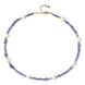 Collier en argent et Tanzanite (Riya)