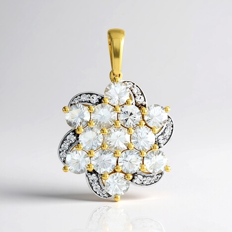 Ciondolo in argento con Zircone (de Melo Essence)