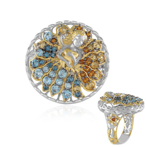 Edelstein-Silberring (Gems en Vogue)