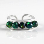 Anello in argento con Opale Mezezo (de Melo Essence)