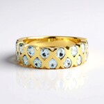 Anello in argento con Zircone Ratanakiri (Adela Silber)