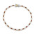 Zilveren armband met zirkonen (Gems en Vogue)