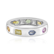 Saphir-Silberring