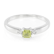 Mandschurischer Peridot-Silberring