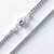 Catenina groumette in argento 925 - 50 cm - 8,8 g