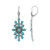 Pendientes en plata con Turquesa (Desert Chic)