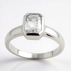 Anello in argento con Danburite