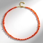 Collana in argento con Opale Arancione d'Etiopia