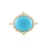 Sleeping Beauty-Türkis-Silberring (Faszination Türkis)