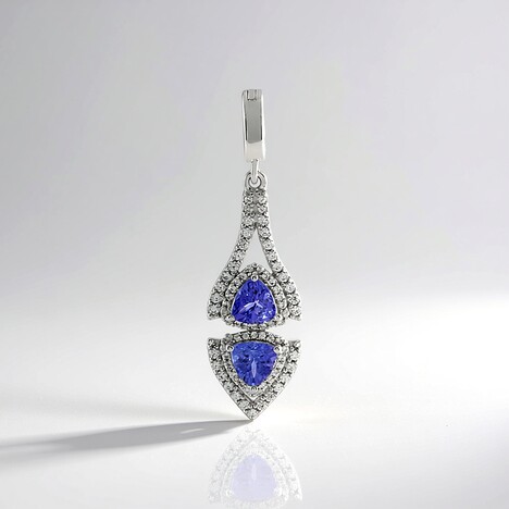 Ciondolo in argento con Tanzanite