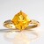 Anello in oro con Citrino (CIRARI)