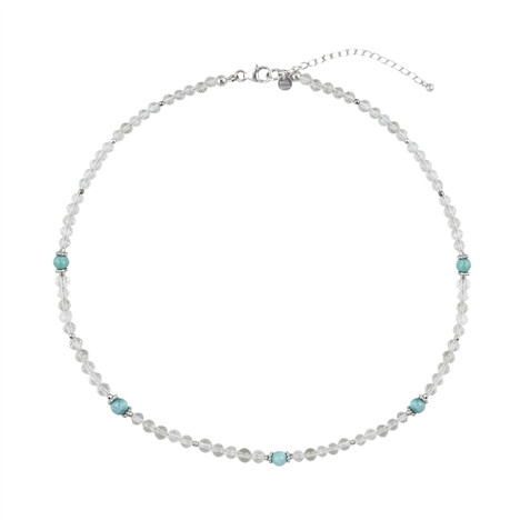 Collana in argento con Larimar