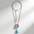 Collana in argento con Turchese (dagen)