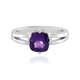 Anello in argento con Ametista Siberiana