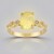 Anello in oro con Opale Australiano