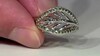Zilveren ring met Fancy diamanten