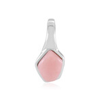 Pinkfarbener Opal-Silberanhänger (MONOSONO COLLECTION)