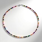 Collar en plata con Piedra del sol