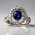 Anello in oro con Zaffiro Ceylon Blu (CIRARI)