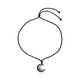 Collana con Ossidiana Argentata
