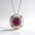 Collana in argento con Agata Bianca (Gems en Vogue)