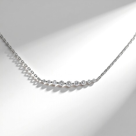 Collana in oro con Diamante SI1 (H)