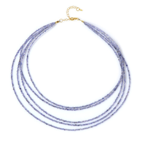 Collar en plata con Tanzanita