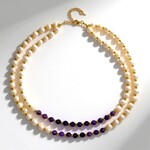Collana in argento con Perla d'Acqua Dolce Bianca