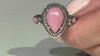 Anillo en plata con Ópalo rosa (Desert Chic)