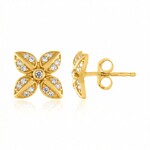 Orecchini in argento con Zircone (de Melo Essence)