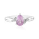Bague en argent et Kunzite