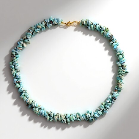 Collana in argento con Larimar