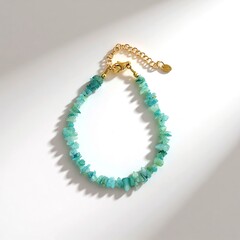 Bracciale in argento con Grandidierite