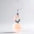 Accessorio in ottone con Quarzo Rosa
