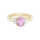 Anello in argento con Kunzite