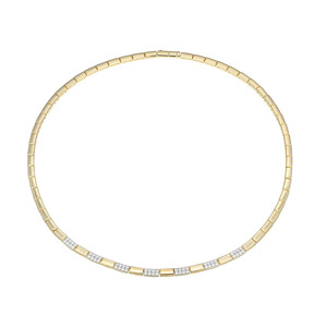 Collar en plata con Zircón (Adela Silber)