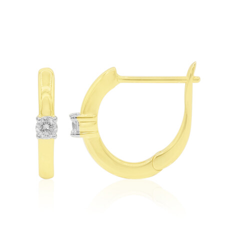 Orecchini in oro con Diamante SI1 (G) (Annette)