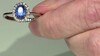 Zilveren ring met een Nepal Kyaniet