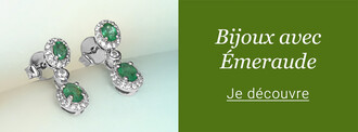 Bijoux avec Émeraude