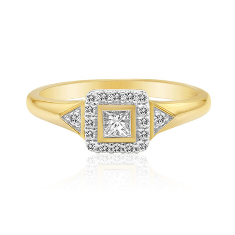 SI1 (G) Diamant-Goldring (Annette)