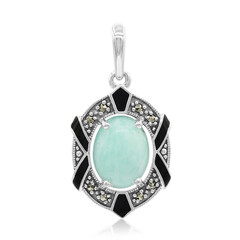 Pendentif en argent et Amazonite