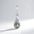 Ciondolo in argento con Tanzanite (non riscaldata)